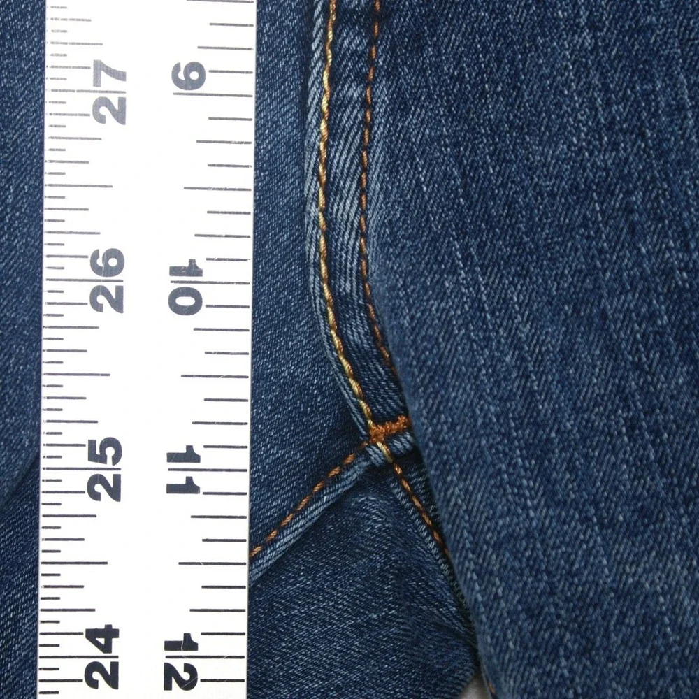 Levis 512 Slim Taper Jeans Mens 36x32 Stretch Blue Denim Pants Medium Wash